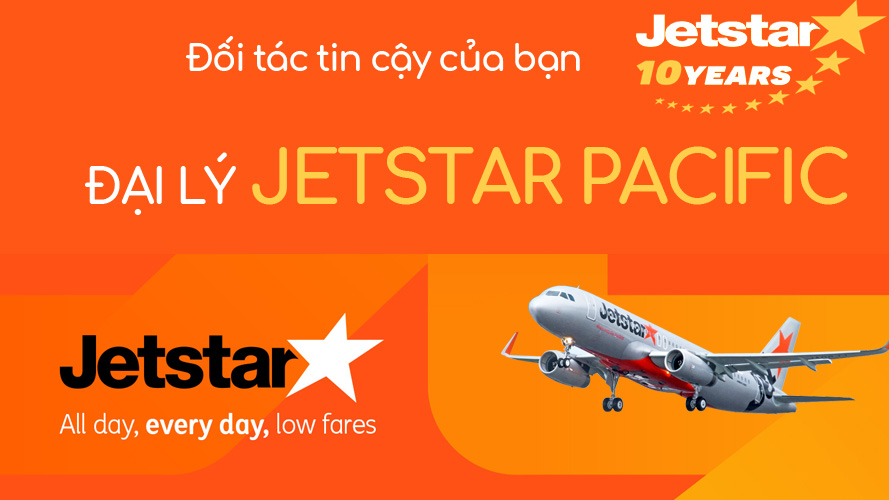 Đại lý vé máy bay Jetstar